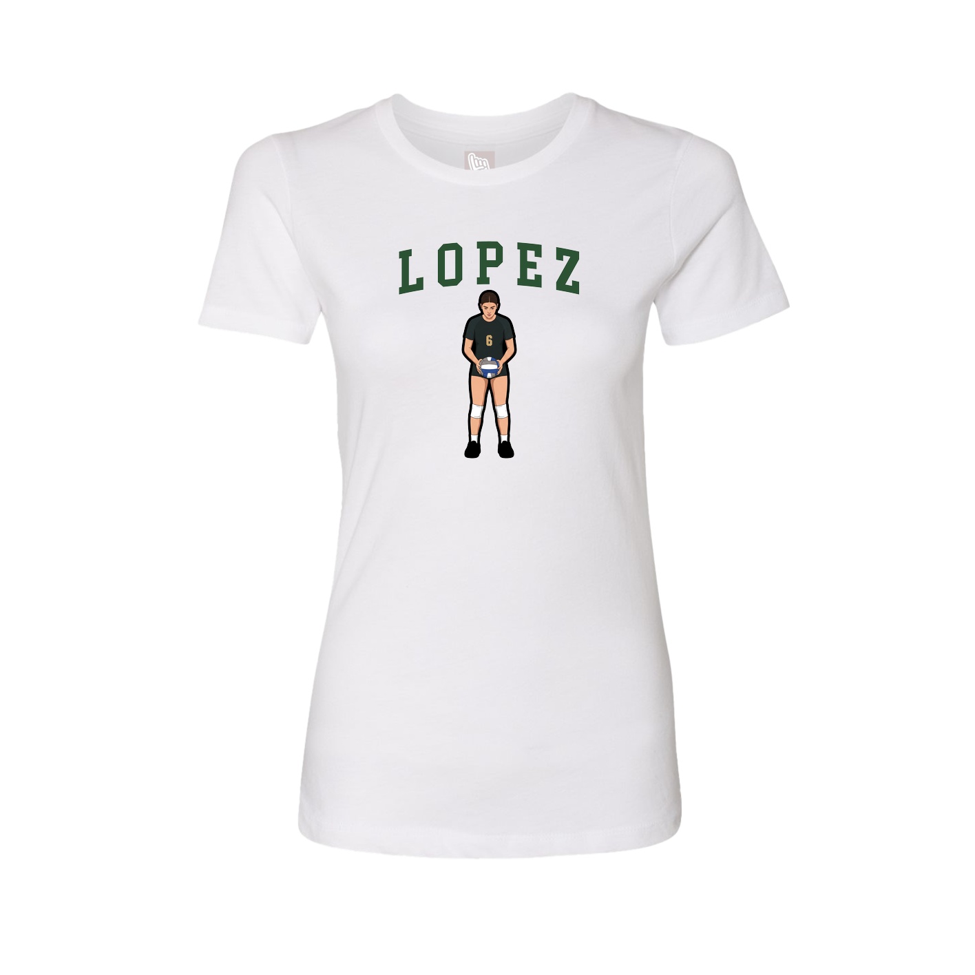 Fitted Women's Tee — Shirsey in White