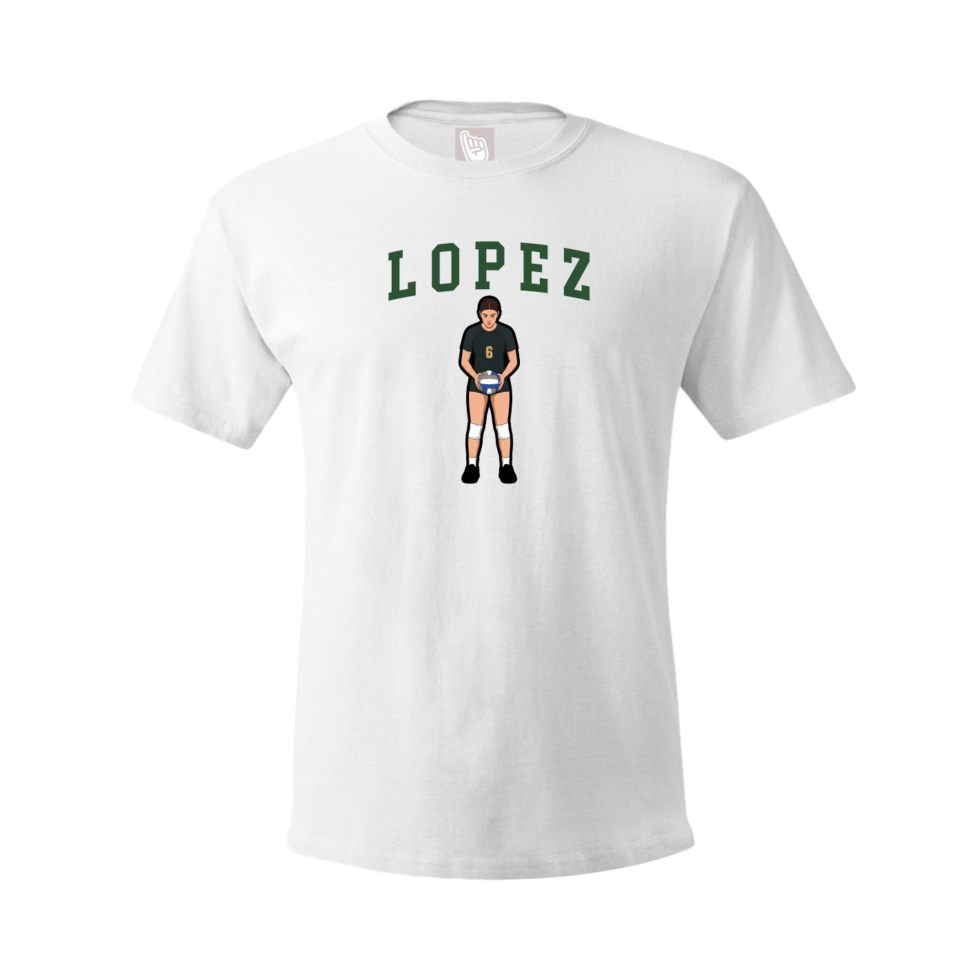 Youth Tee — Shirsey in White