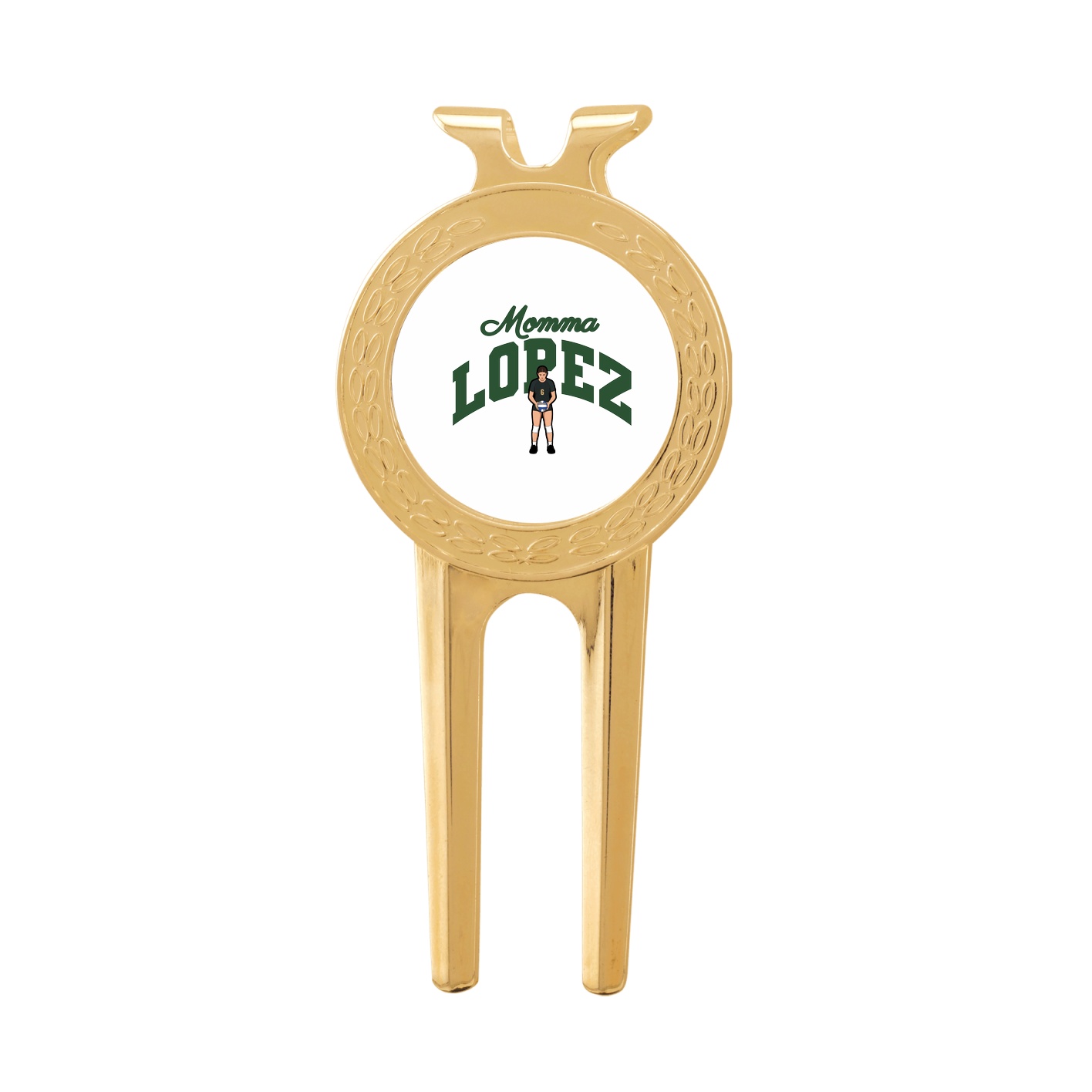 Divot Tool with Ball Marker — Mothers Day Arch in Classic