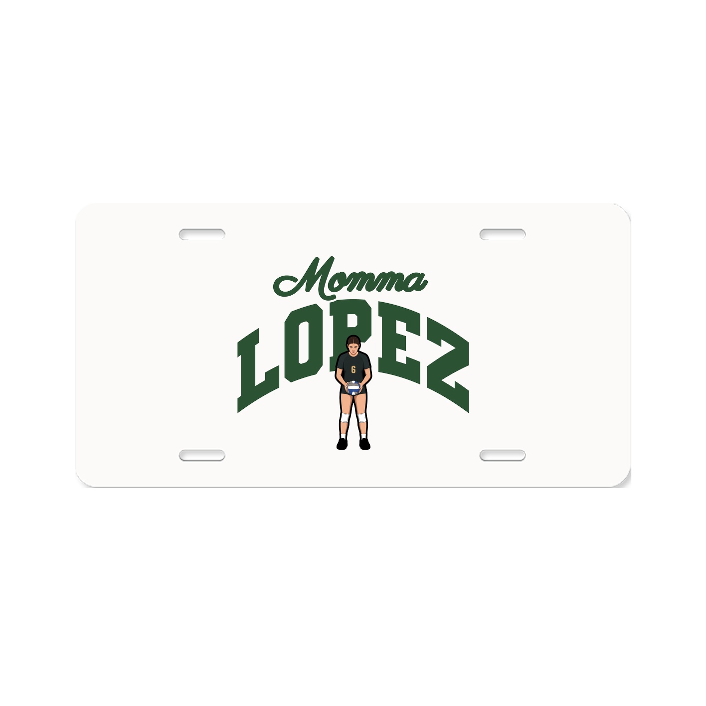 License Plate — Mothers Day Arch in Classic