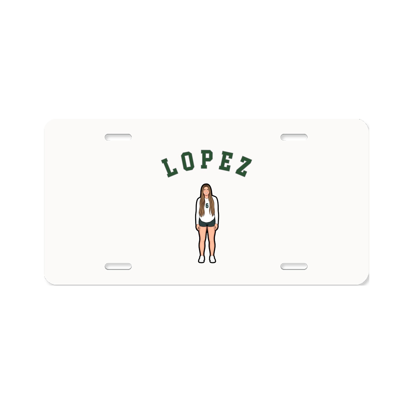 License Plate — Shirsey Arch in Classic