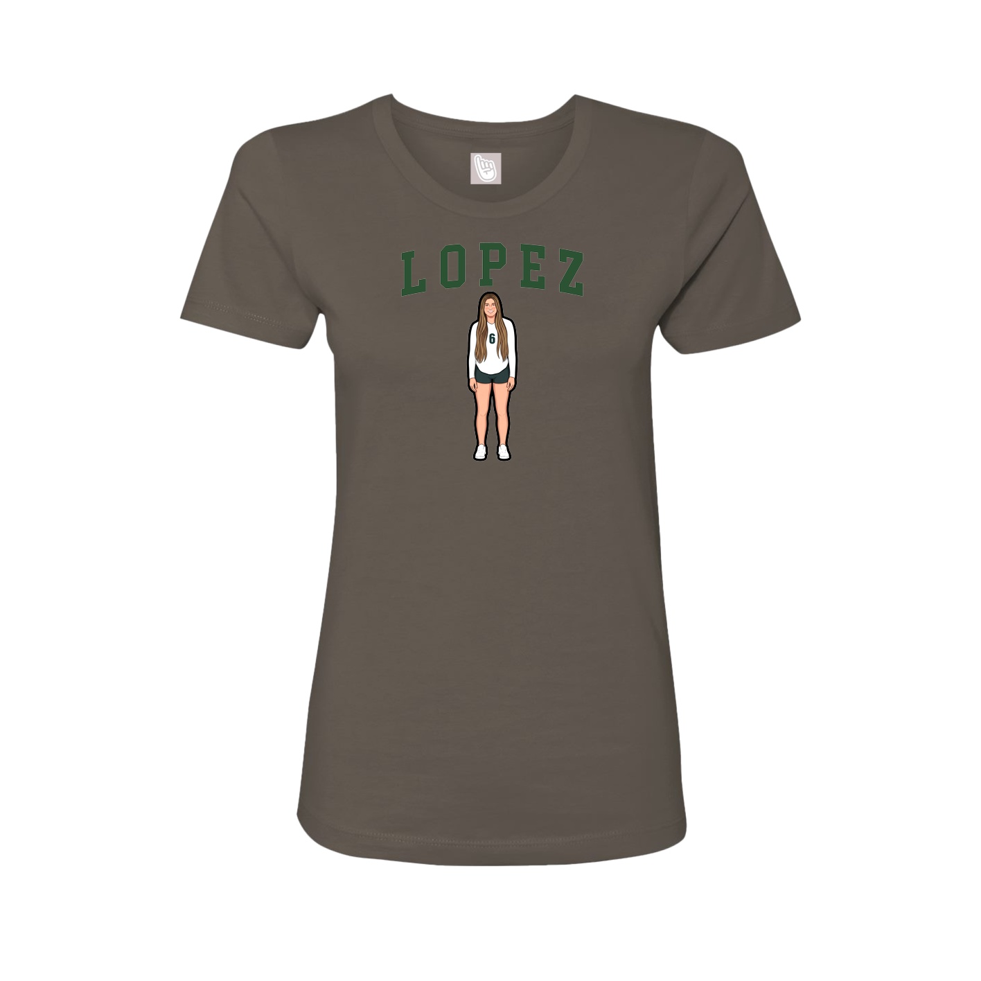 Womens Tee — Shirsey in Grey