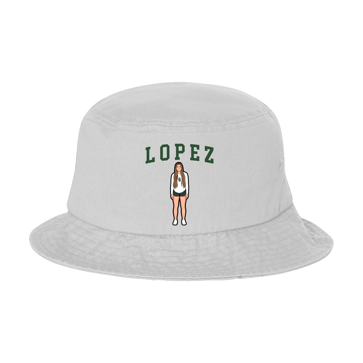 Bucket Cap — Shirsey in White