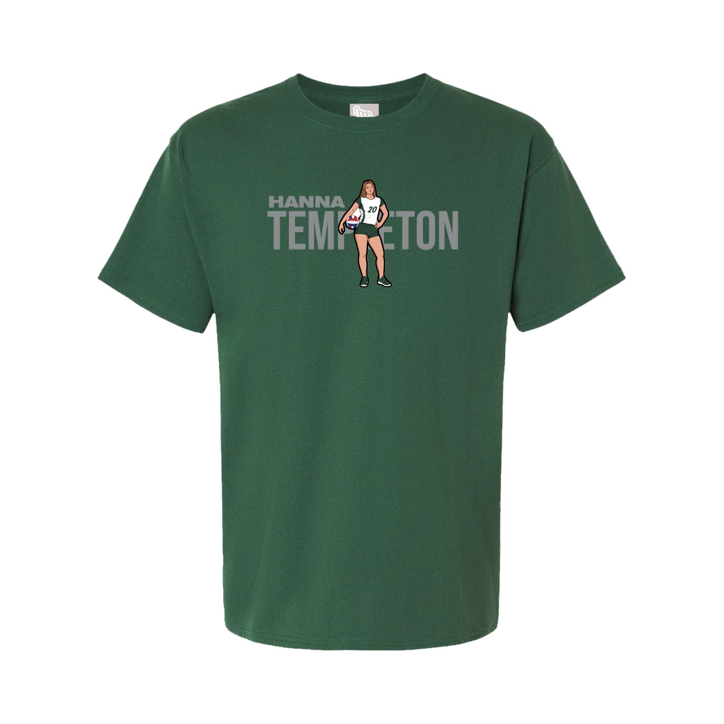 Tee — Player Name in Green