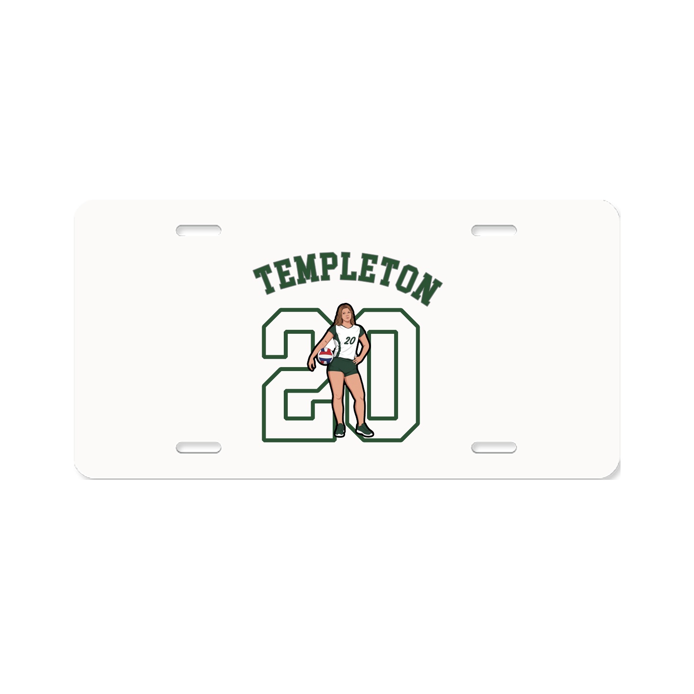 License Plate — Shirsey Arch in Classic