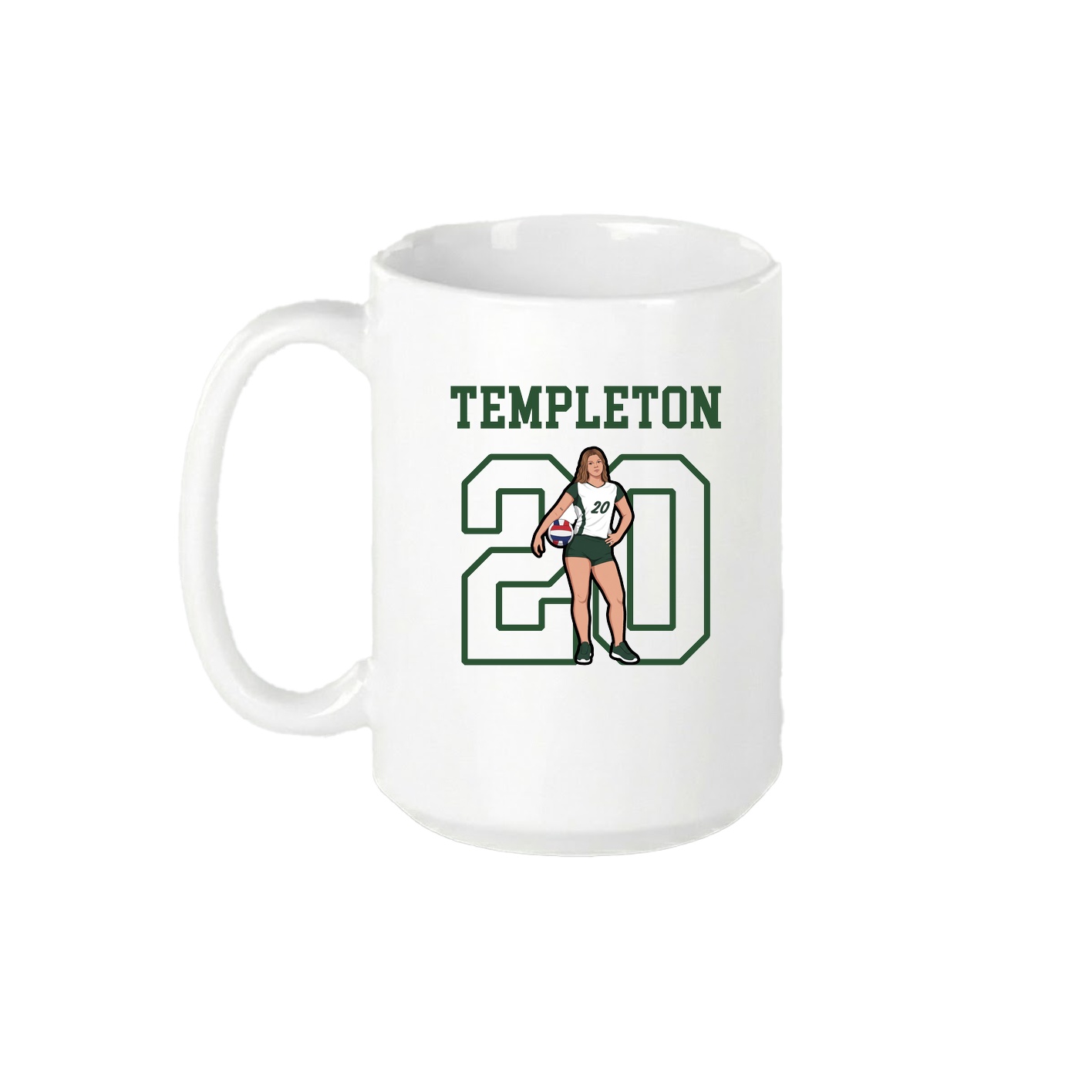 15oz Coffee Mug — Shirsey in White