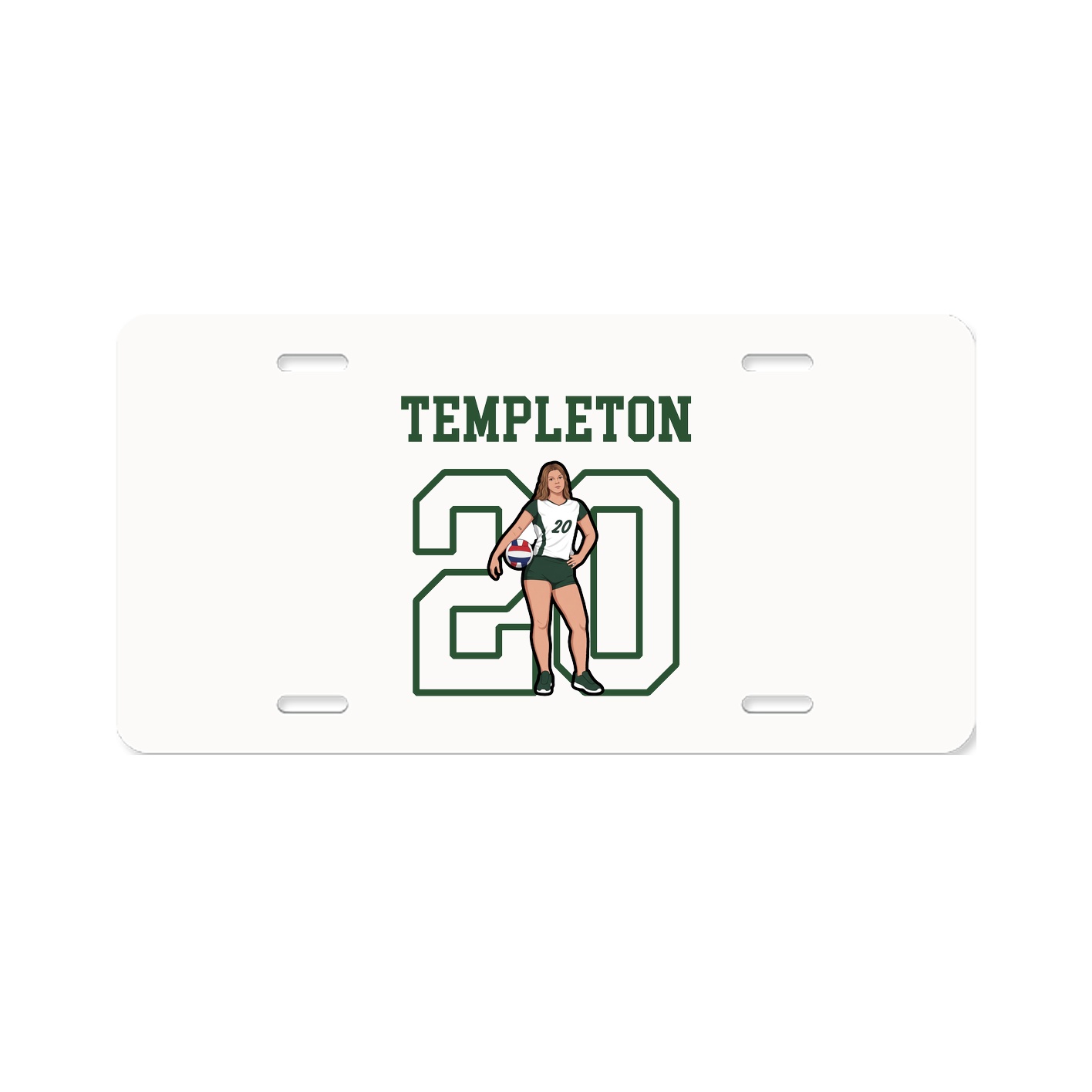License Plate — Shirsey in Classic