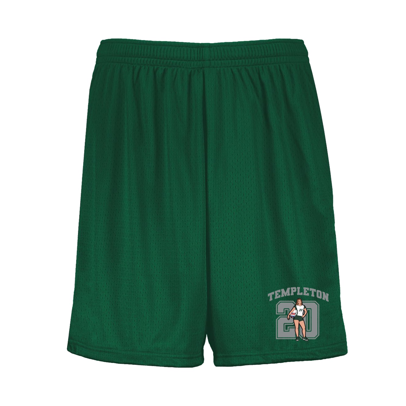 Shorts — Number in Green