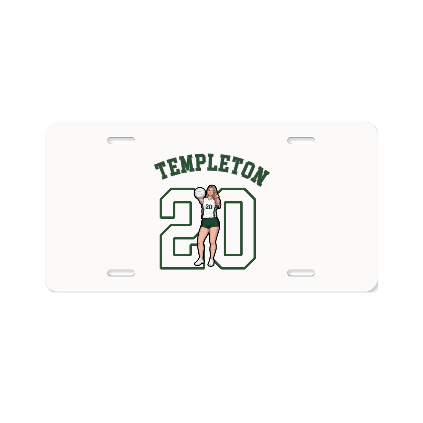 License Plate — Shirsey Arch in Classic
