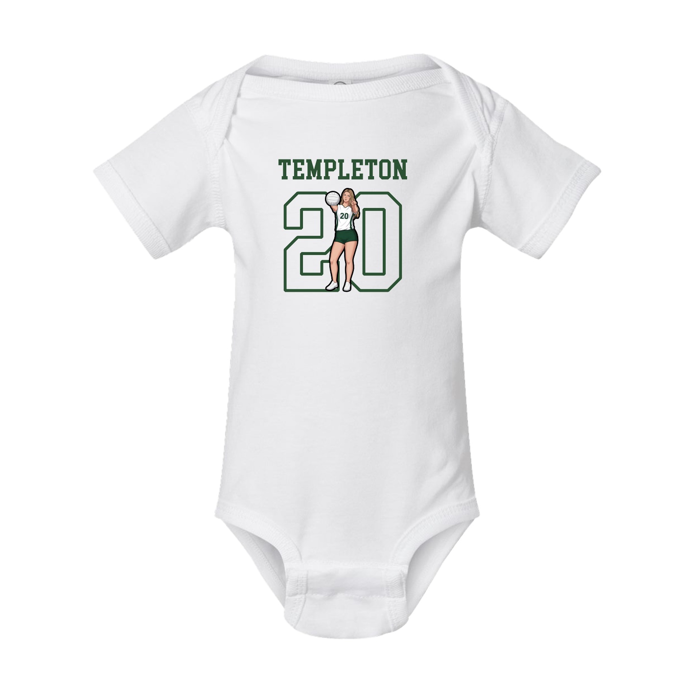 Baby Onesie — Shirsey in White