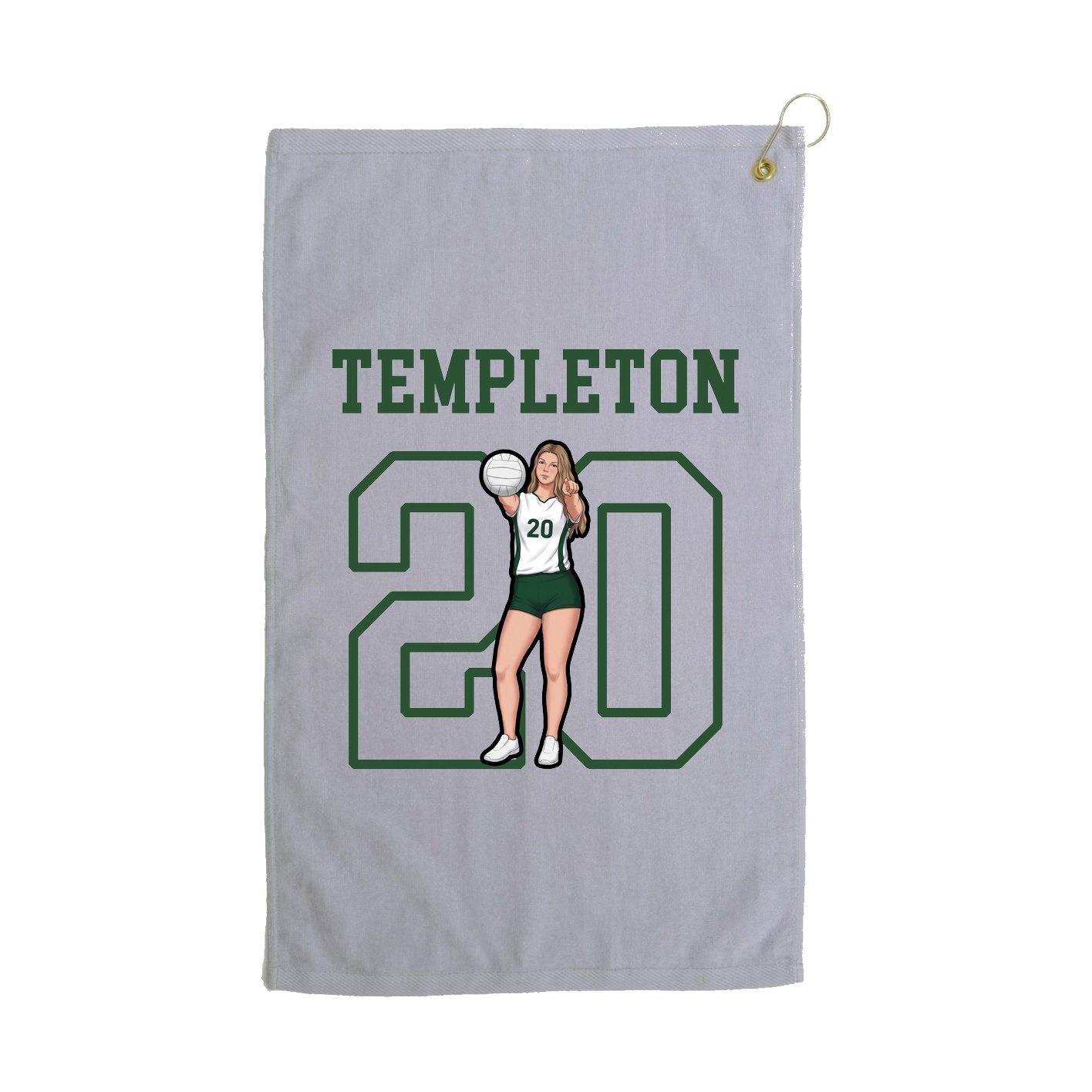 Golf Towel — Shirsey in Grey