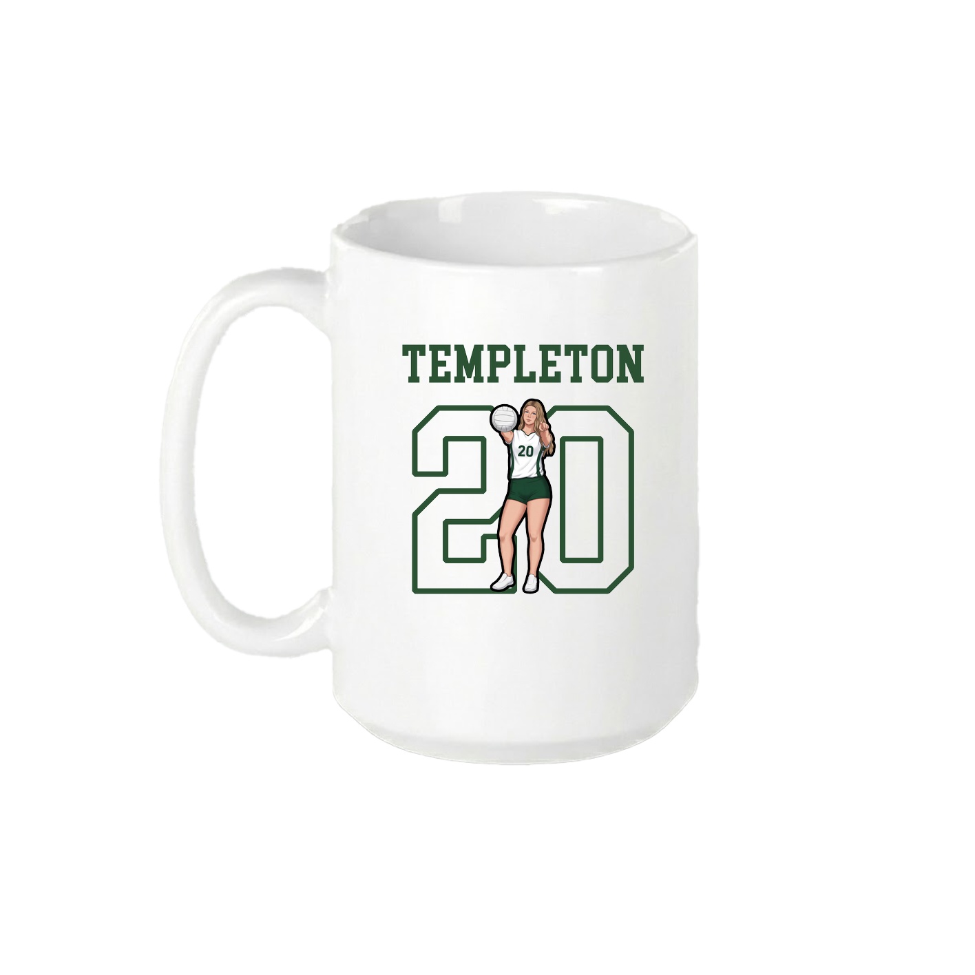 15oz Coffee Mug — Shirsey in White