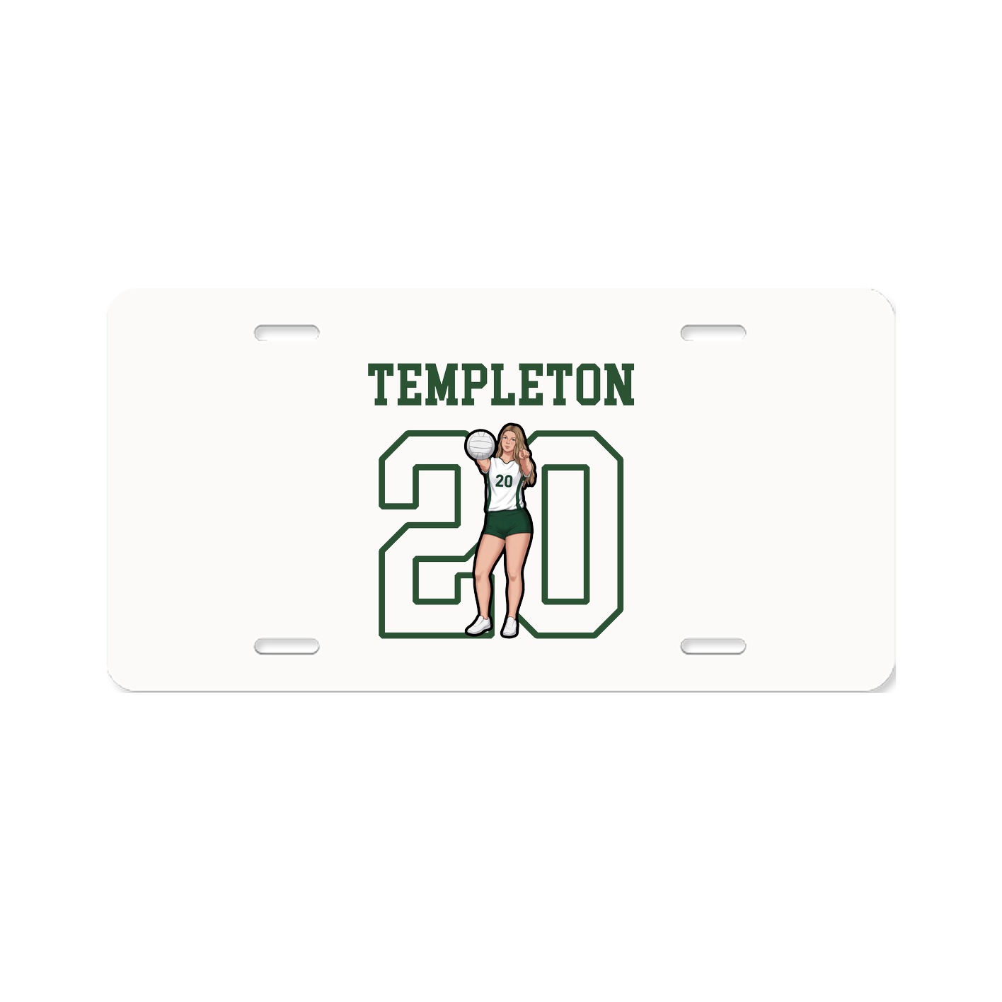 License Plate — Shirsey in Classic