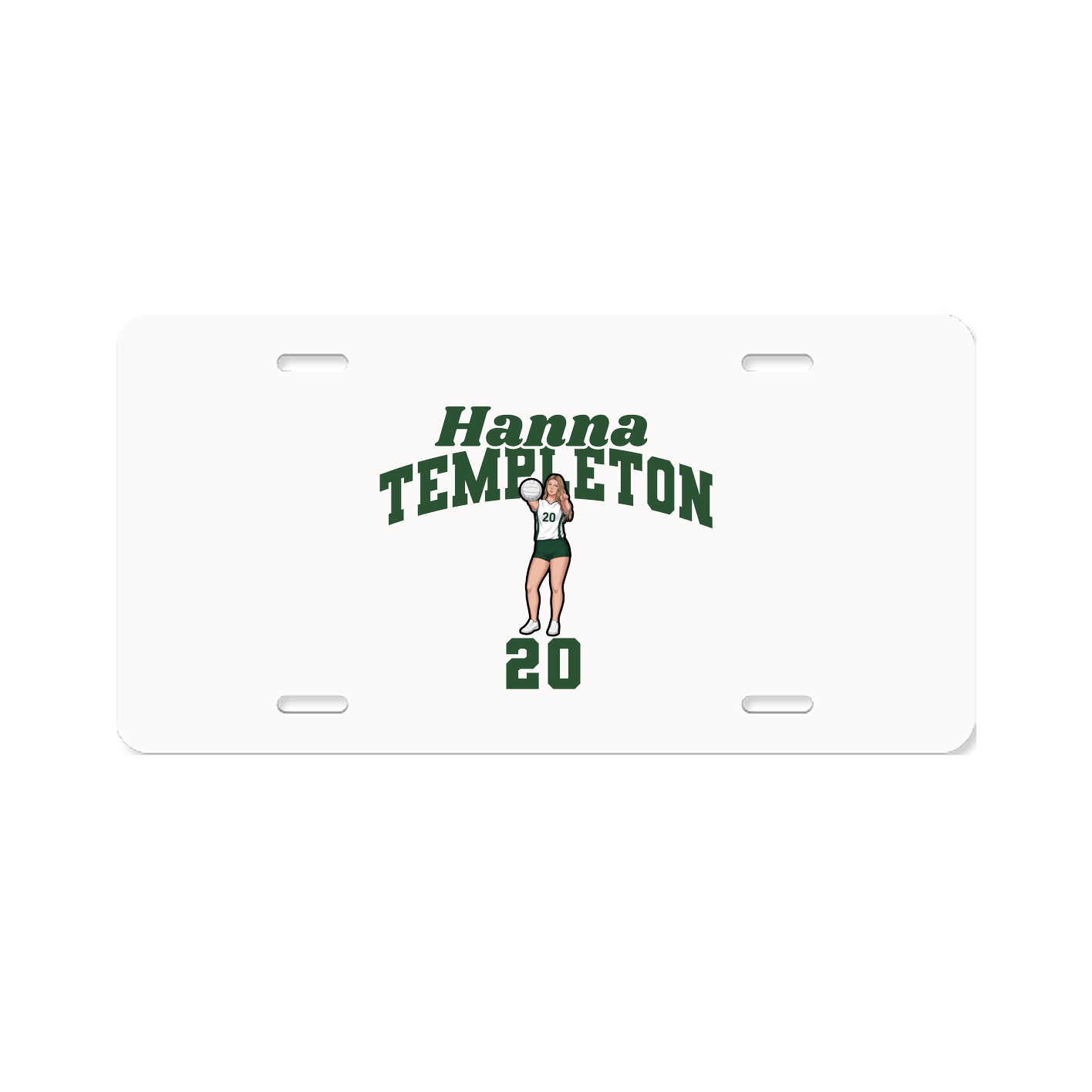 License Plate — Signature Arch in Classic