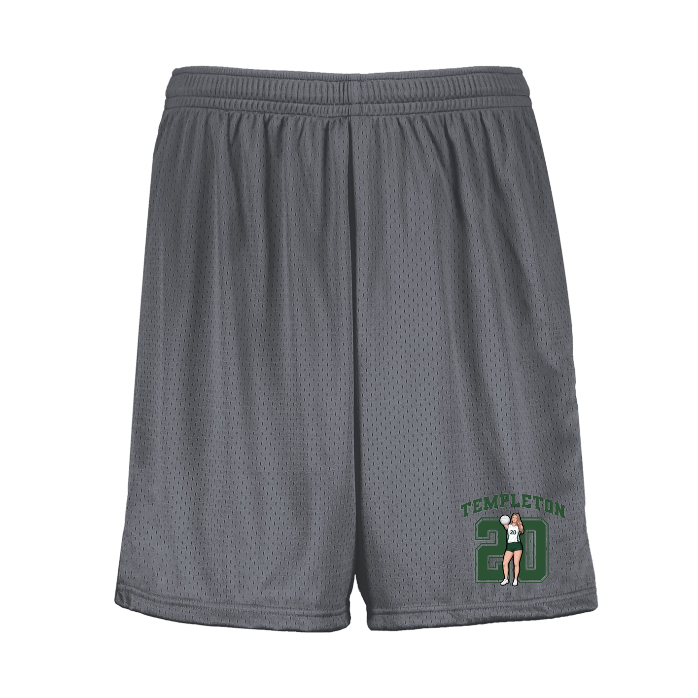 Shorts — Number in Grey