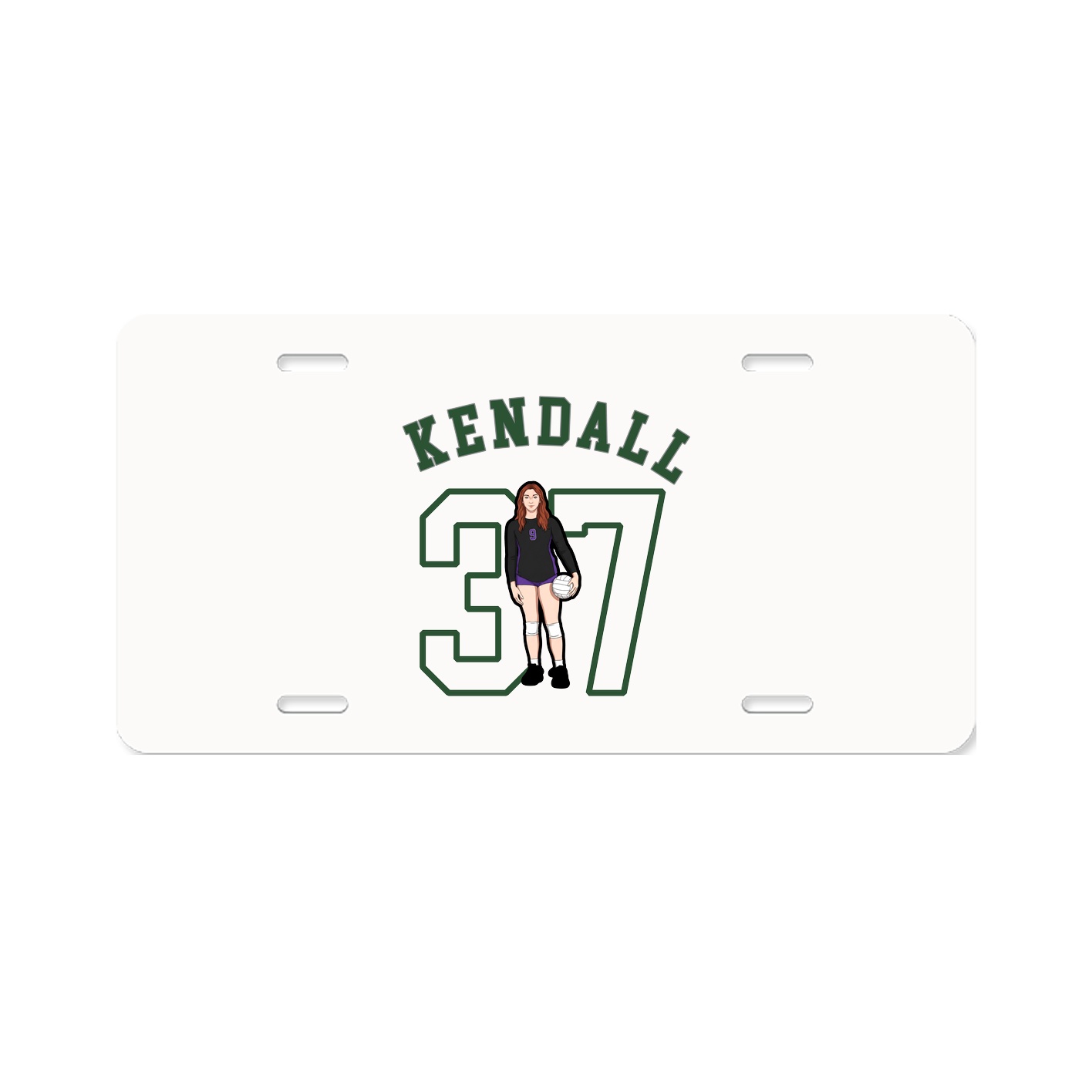 License Plate — Shirsey Arch in Classic