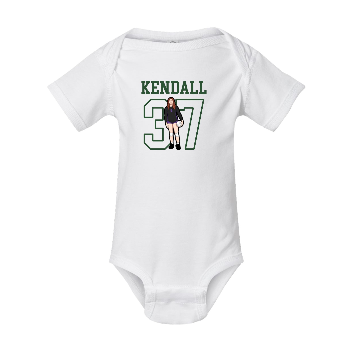 Baby Onesie — Shirsey in White