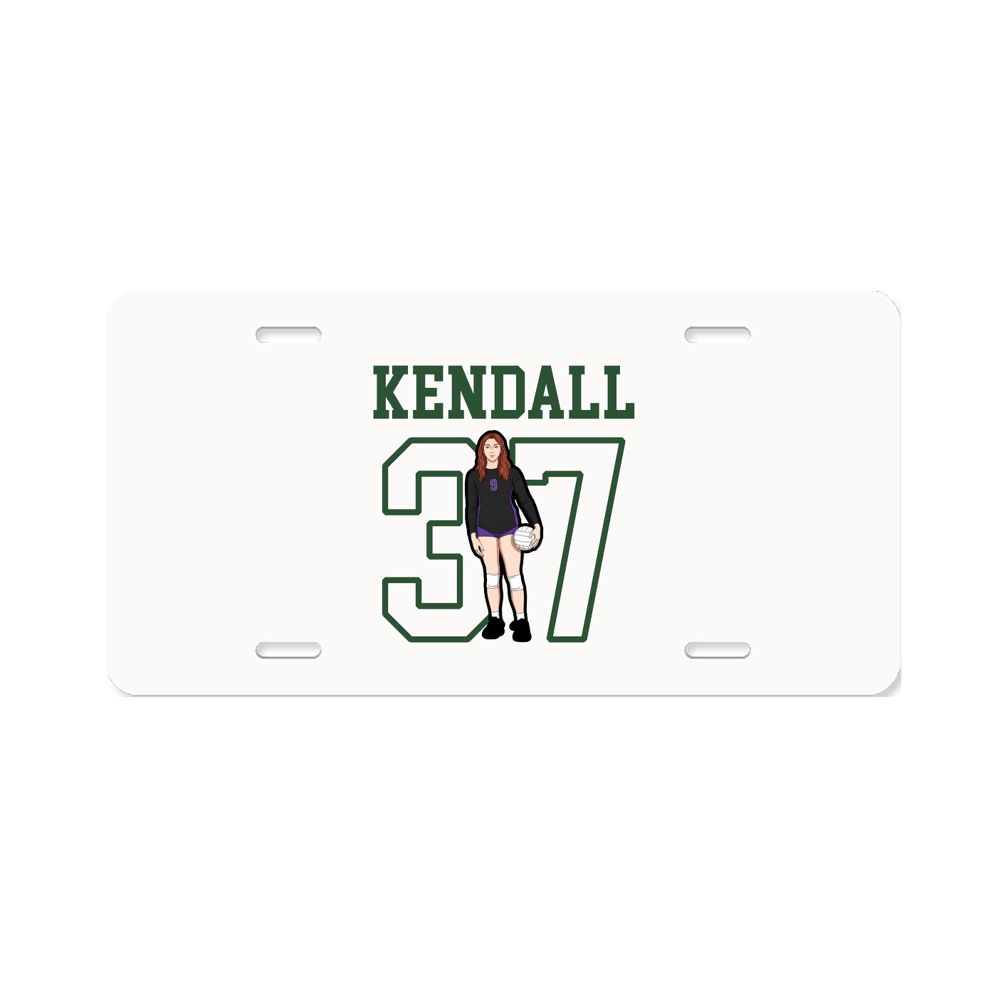 License Plate — Shirsey in Classic