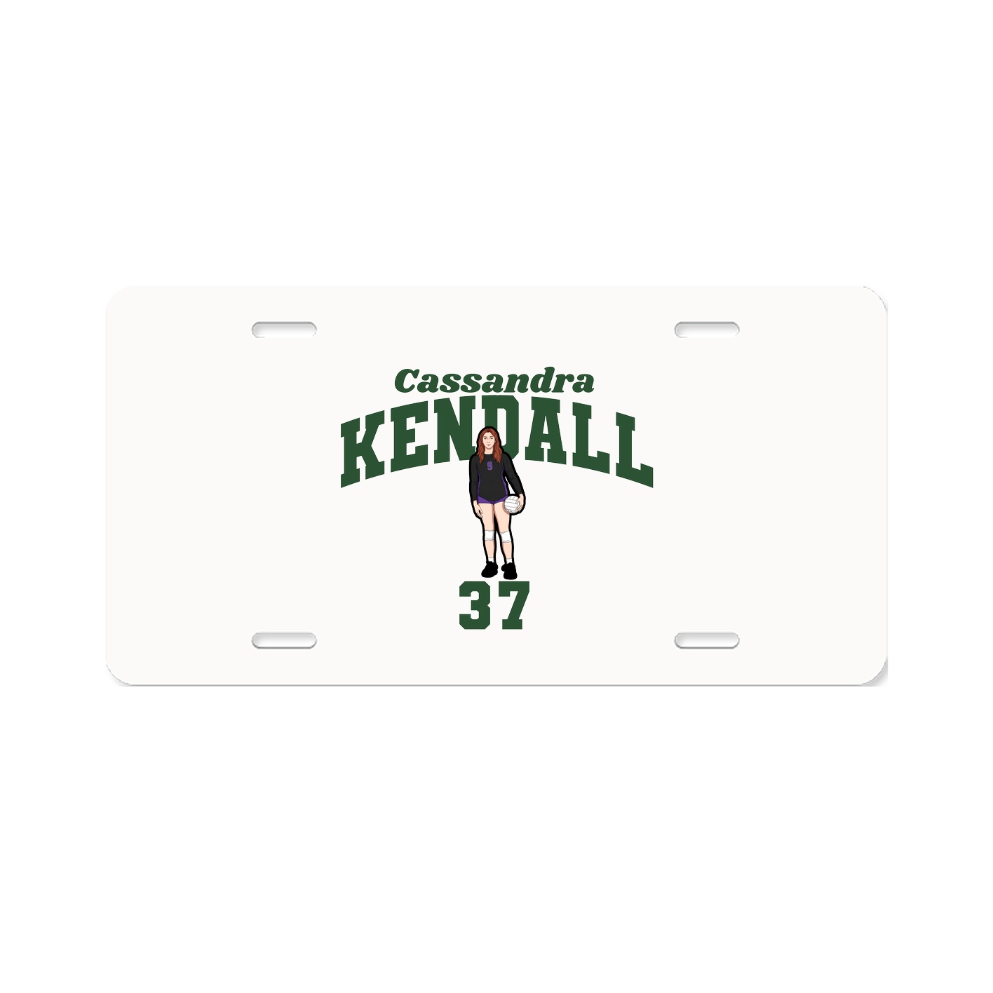 License Plate — Signature Arch in Classic