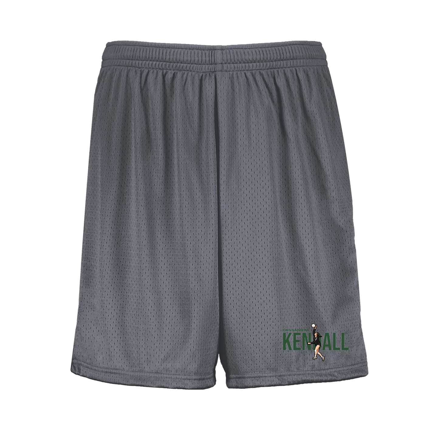 Shorts — Player Name in Grey
