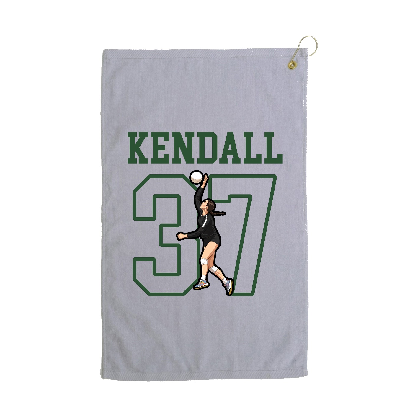 Golf Towel — Shirsey in Grey