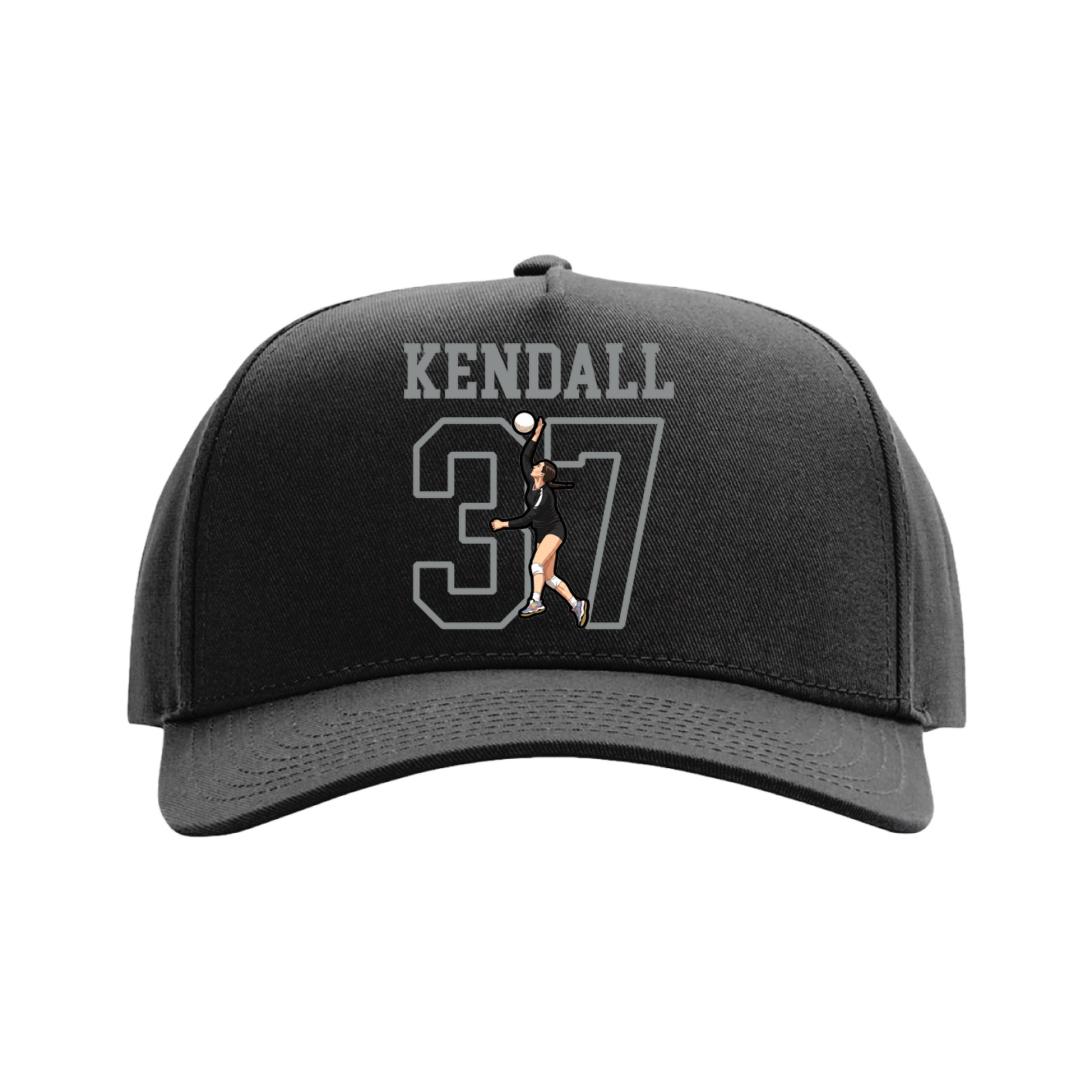 Full Fabric Five-Panel Champ Cap