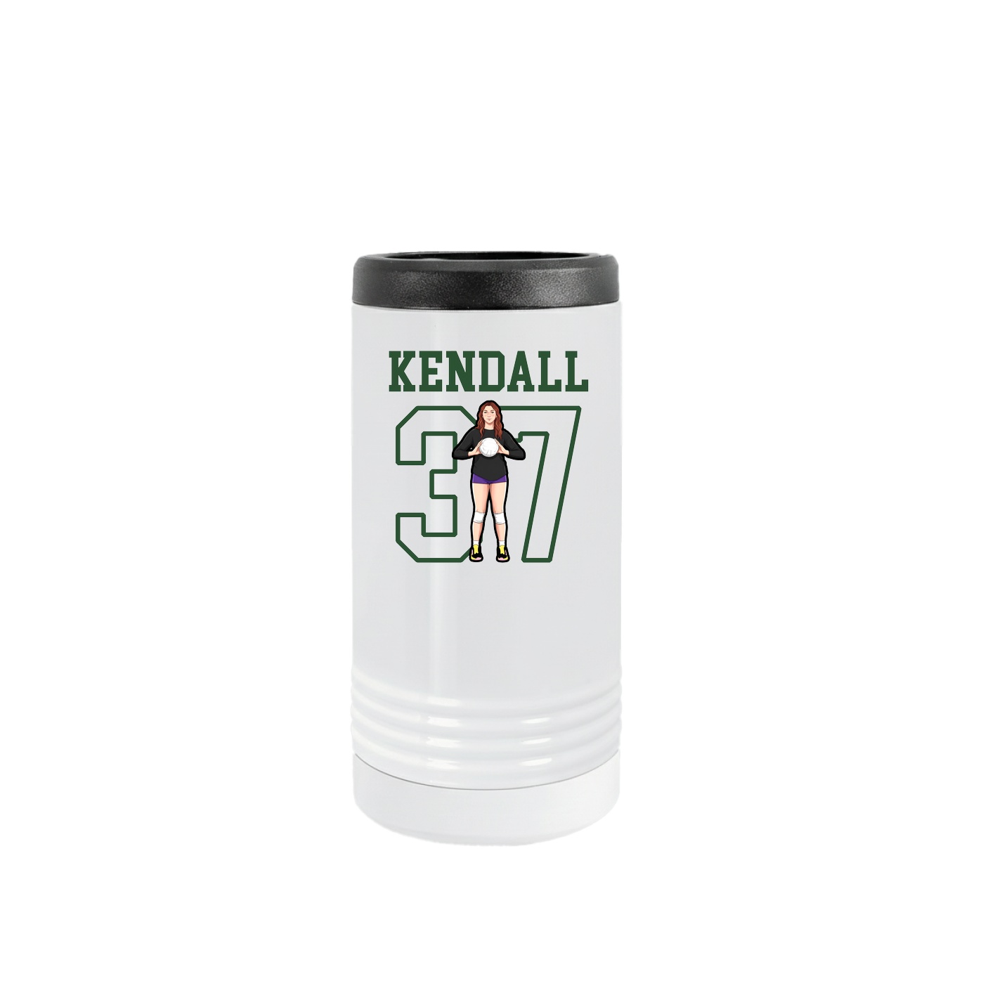 Slim Beverage Holder — Shirsey in White