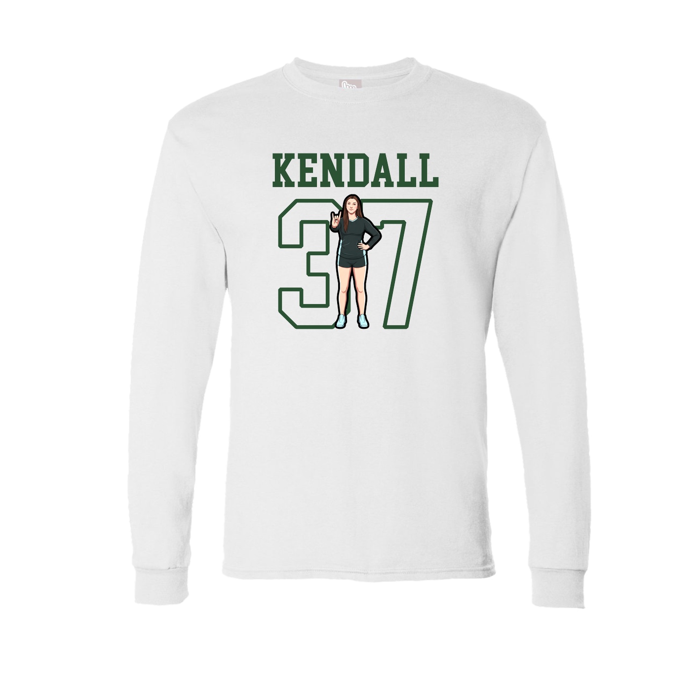 Long Sleeve Tee — Shirsey in White