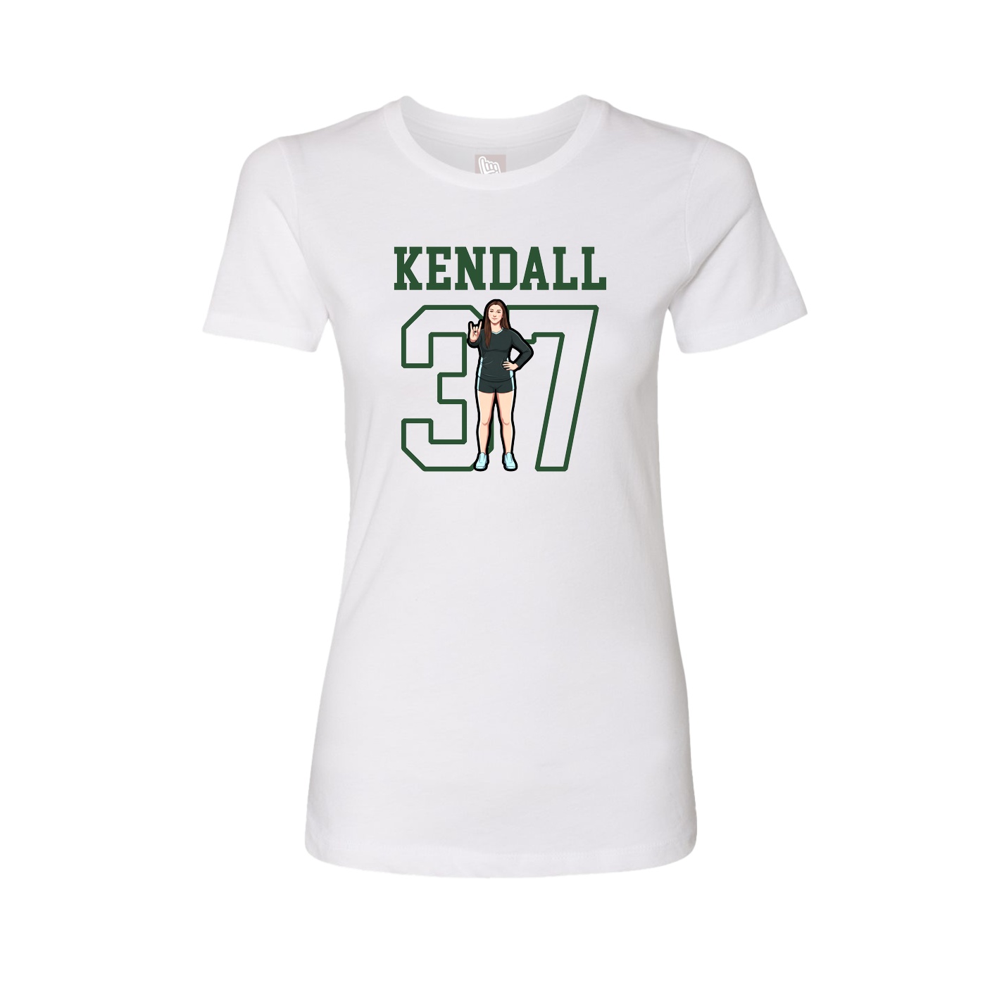 Fitted Women's Tee — Shirsey in White