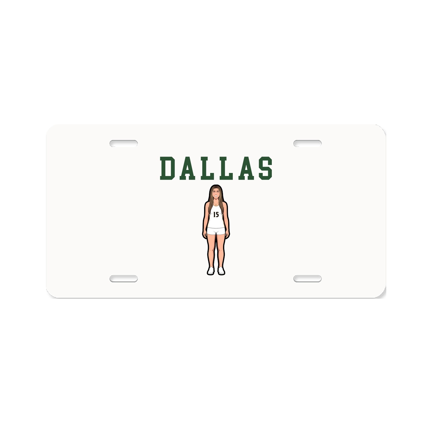 License Plate — Shirsey in Classic