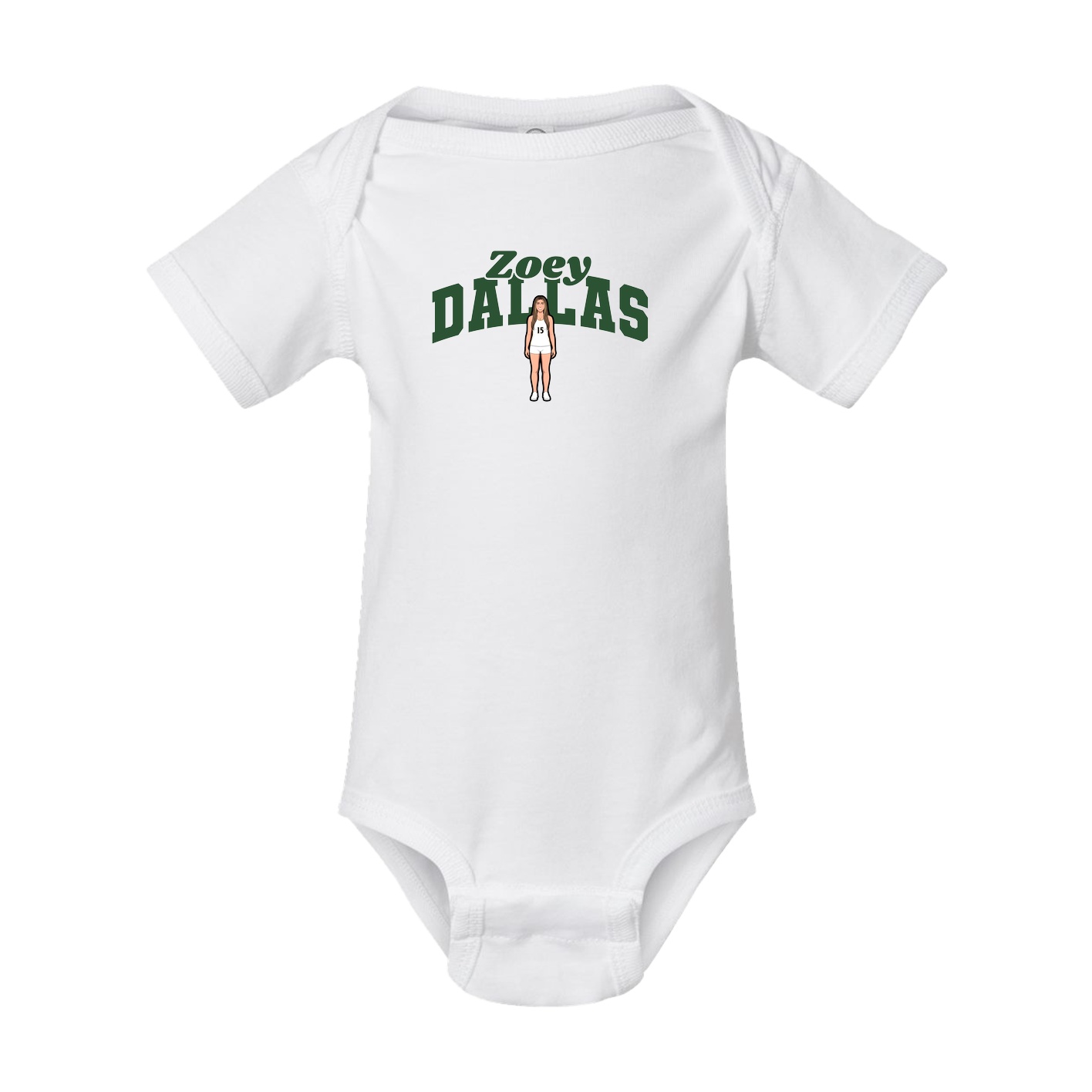 Baby Onesie — Signature Arch in White