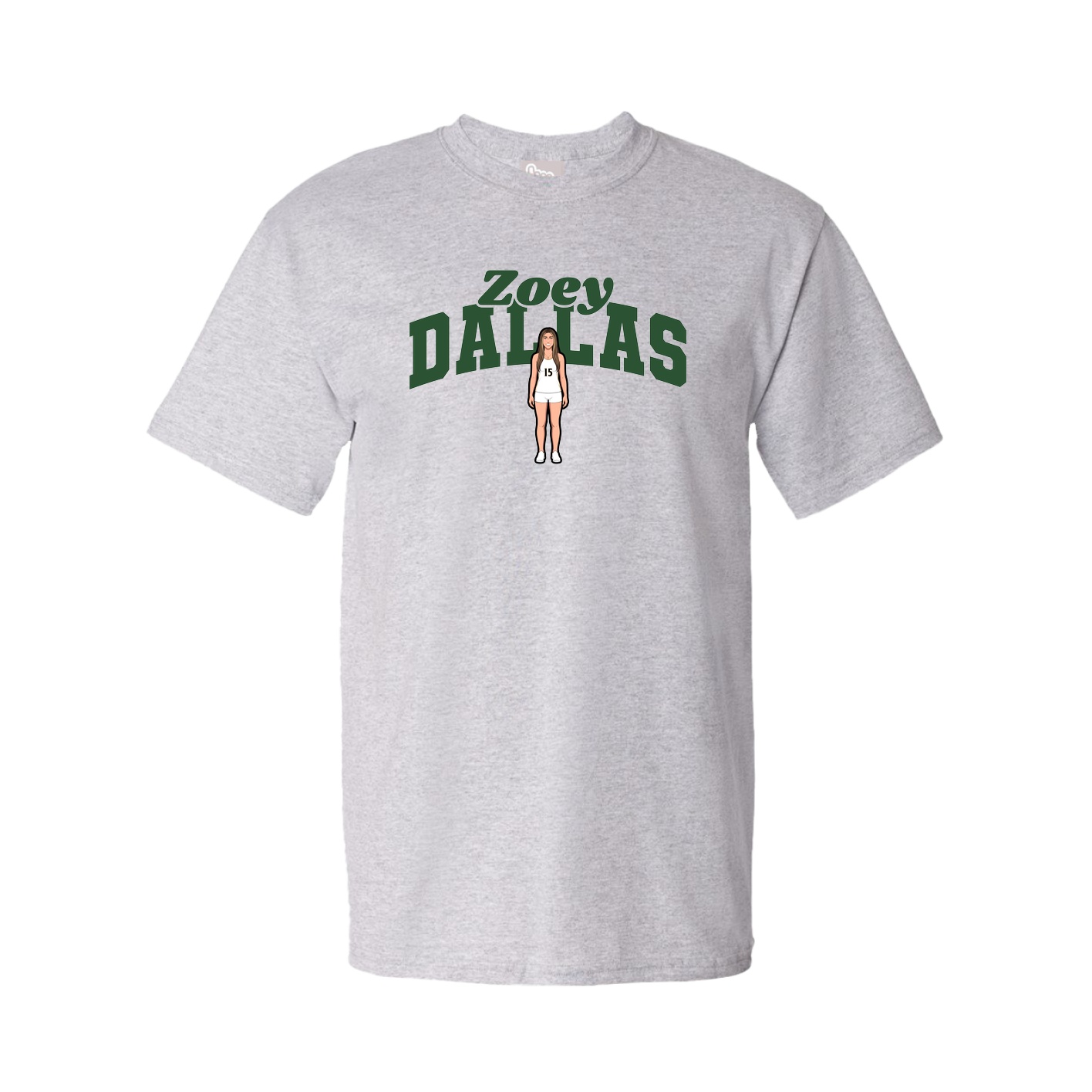 Youth Tee — Signature Arch in Grey