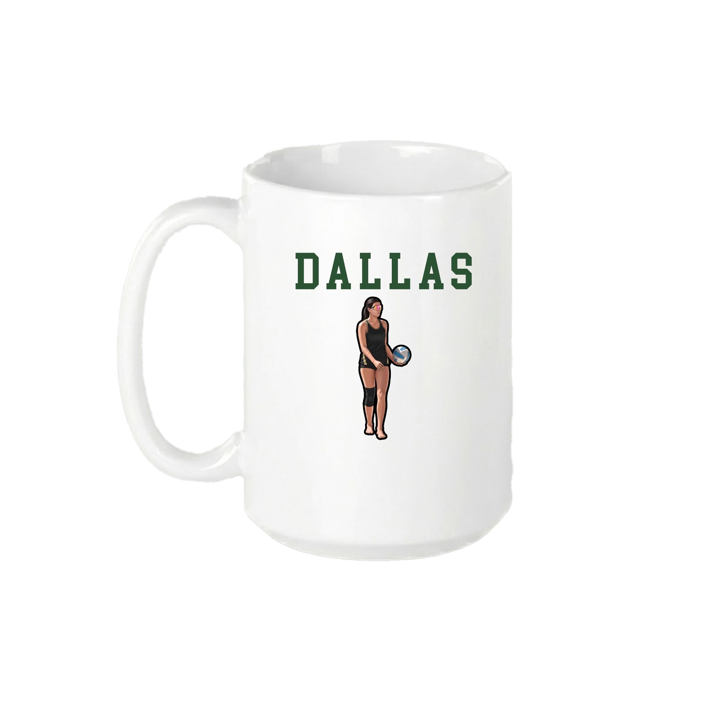 15oz Coffee Mug — Shirsey in White