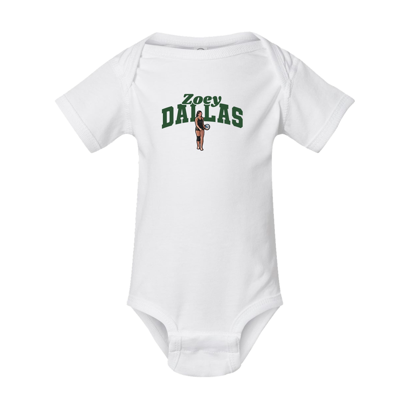 Baby Onesie — Signature Arch in White