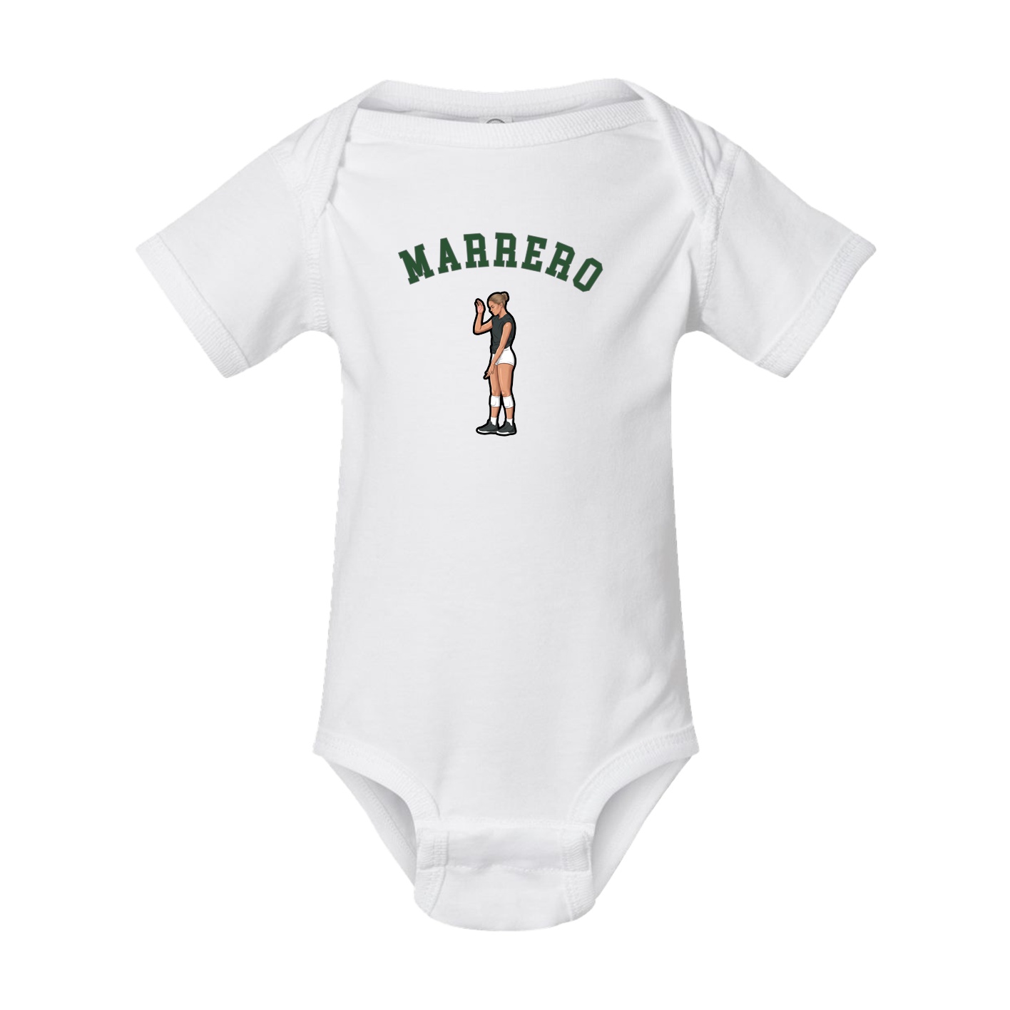 Baby Onesie — Shirsey Arch in White