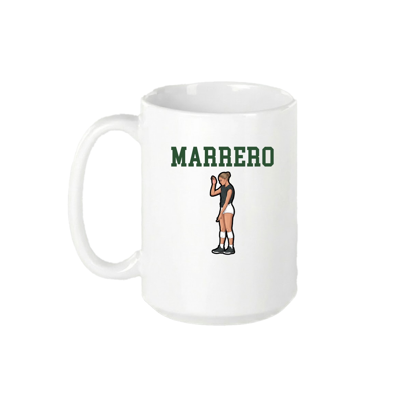 15oz Coffee Mug — Shirsey in White