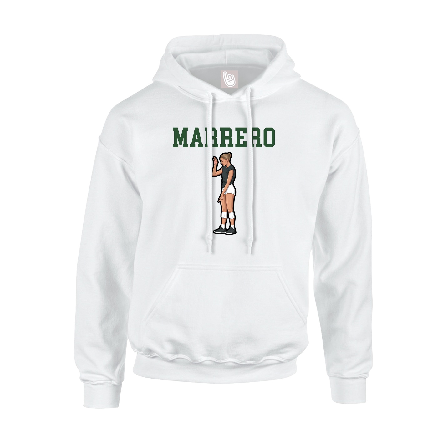 Youth Hoodie — Shirsey in White