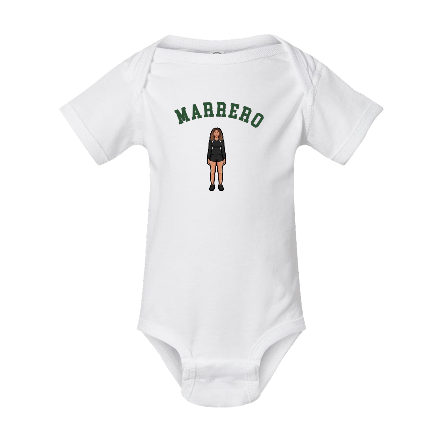Baby Onesie — Shirsey Arch in White