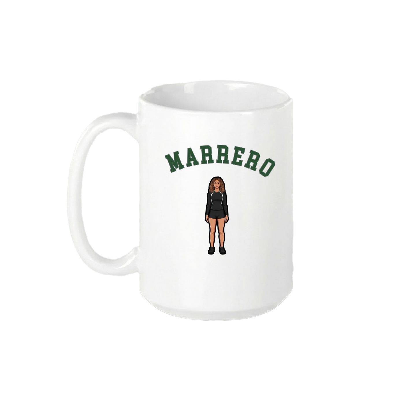 15oz Coffee Mug — Shirsey Arch in White