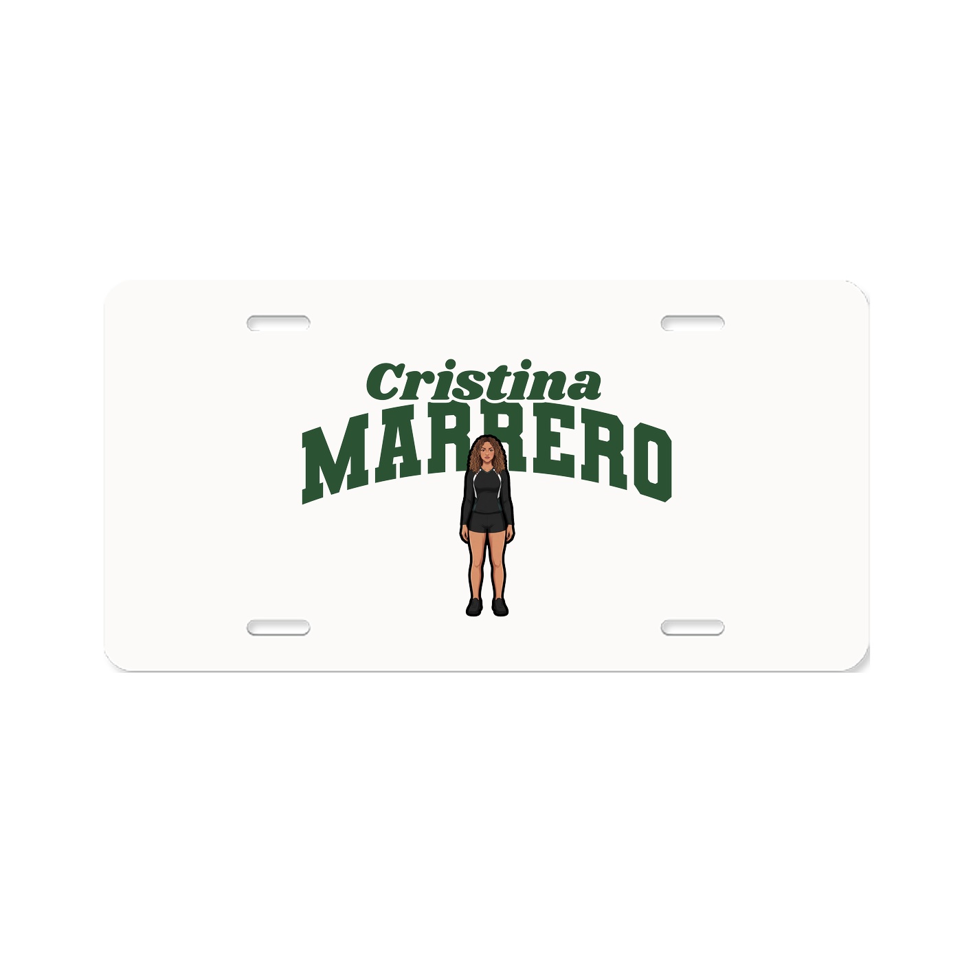 License Plate — Signature Arch in Classic