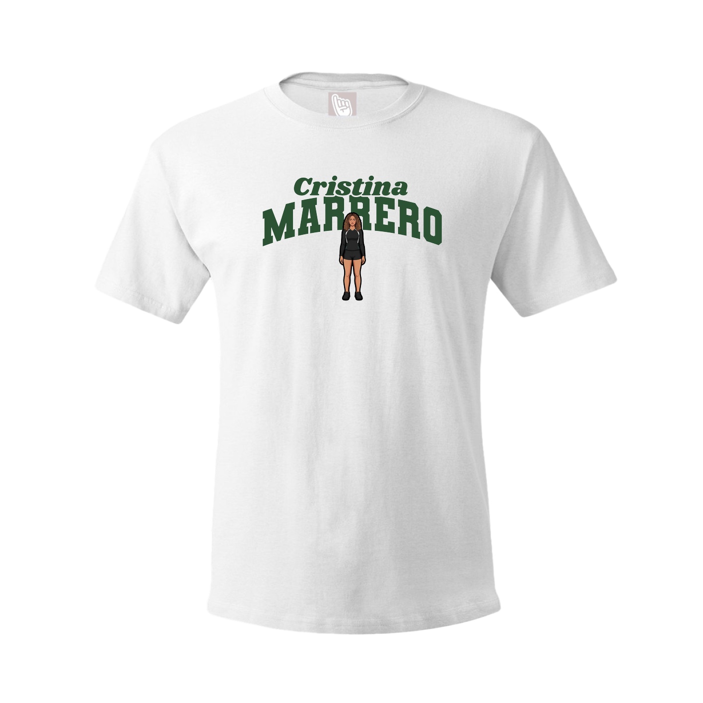 Youth Tee — Signature Arch in White