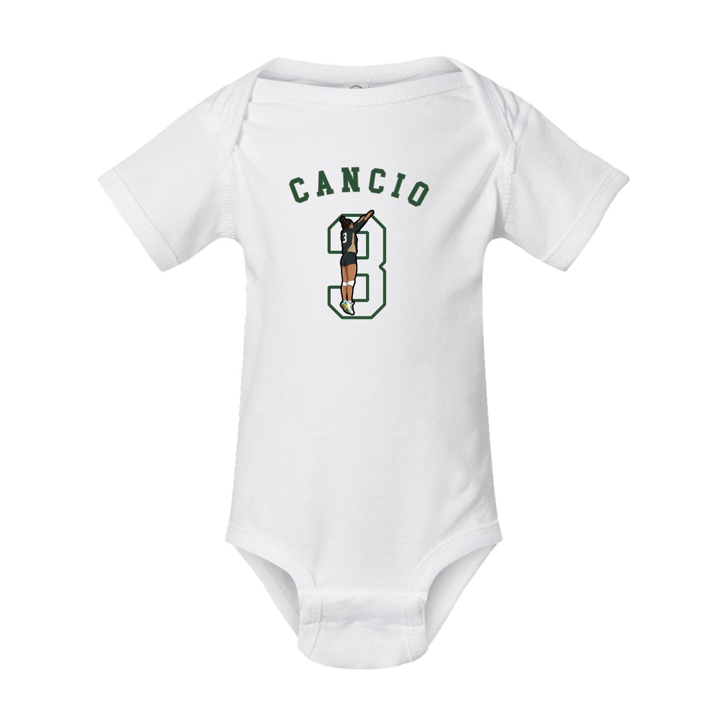 Baby Onesie — Shirsey Arch in White
