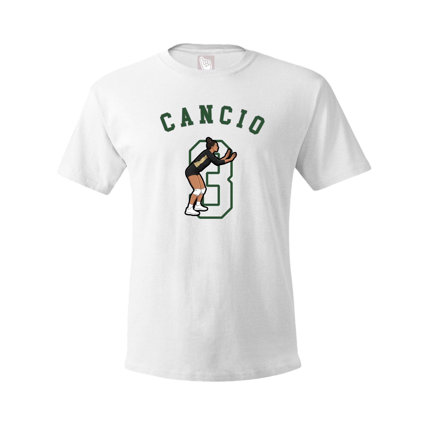 Youth Tee — Shirsey Arch in White