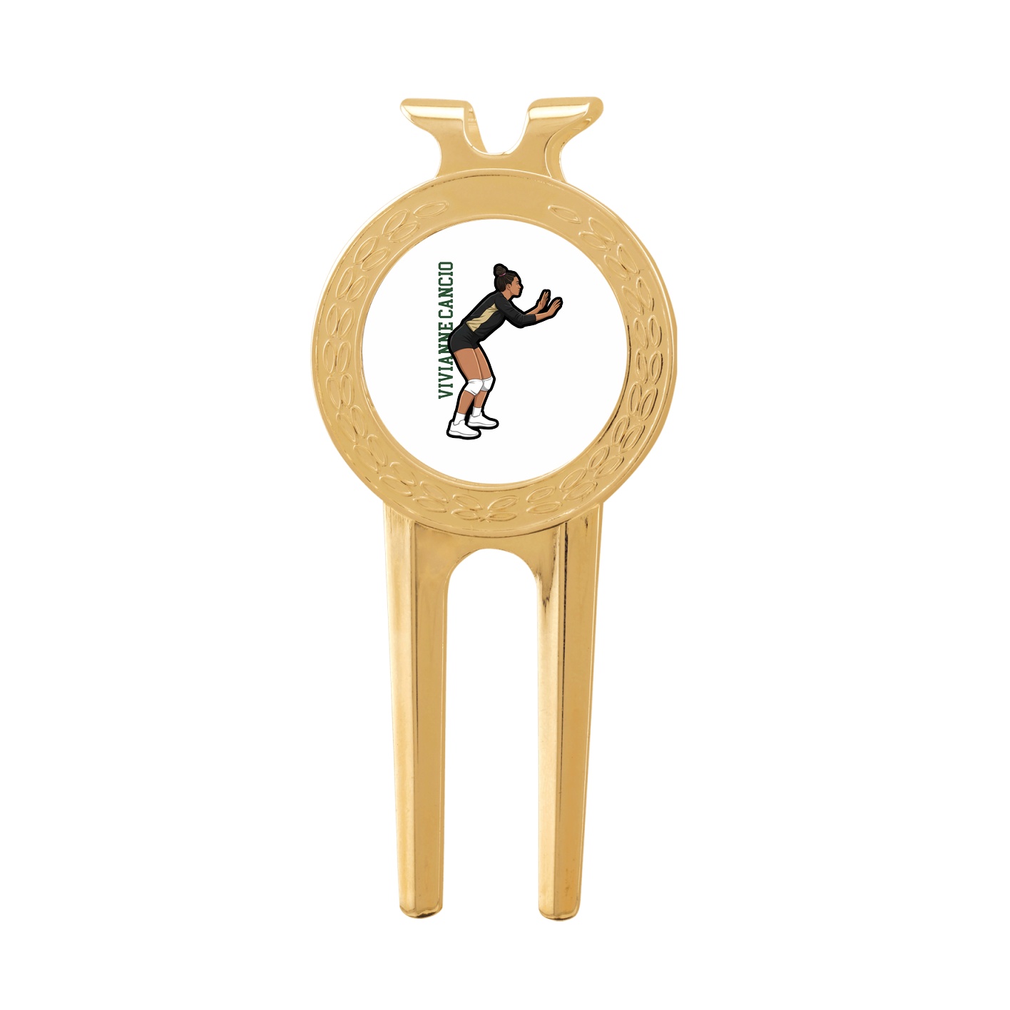 Divot Tool with Ball Marker — Name Vertical in Classic