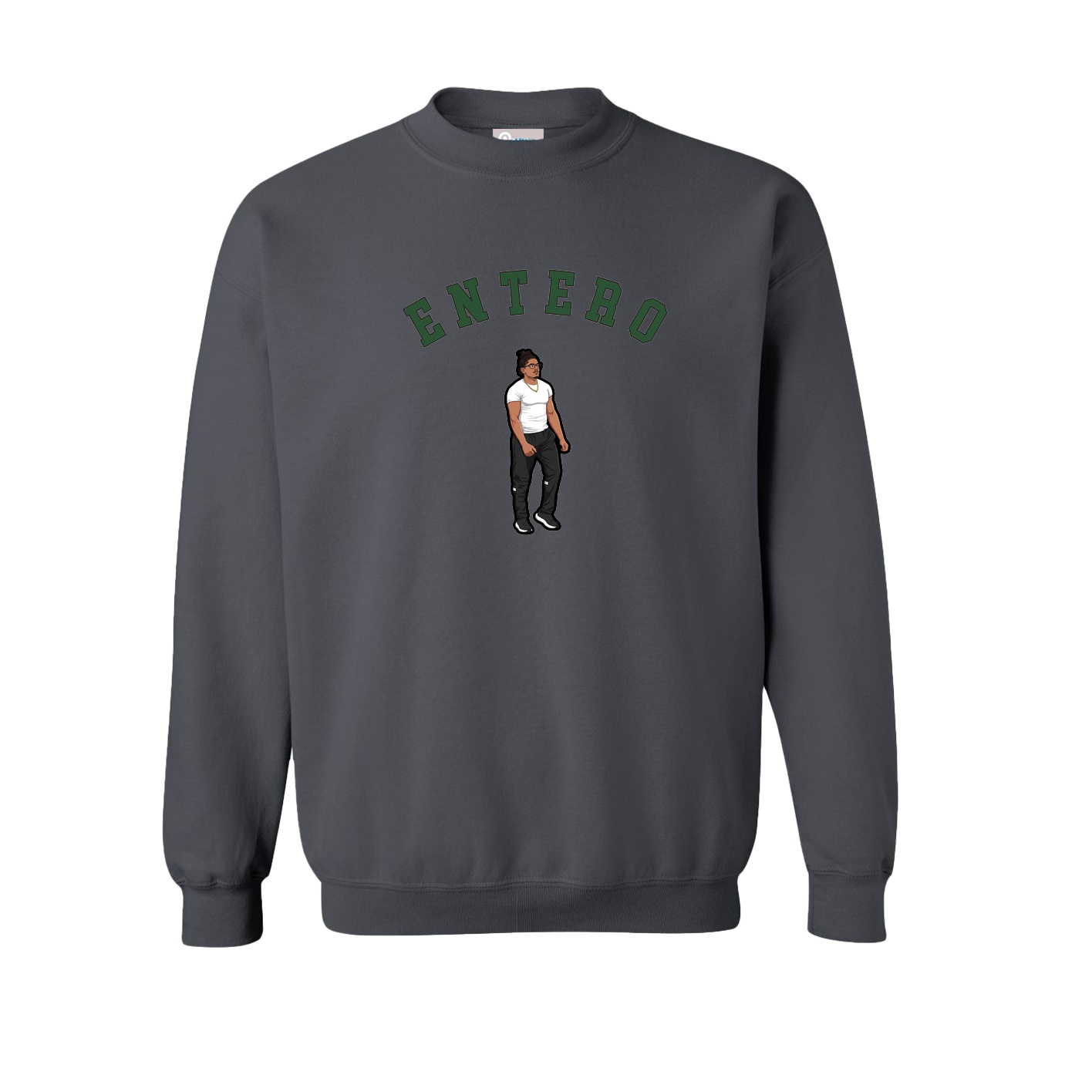 Fleece Crew — Shirsey Arch in Grey