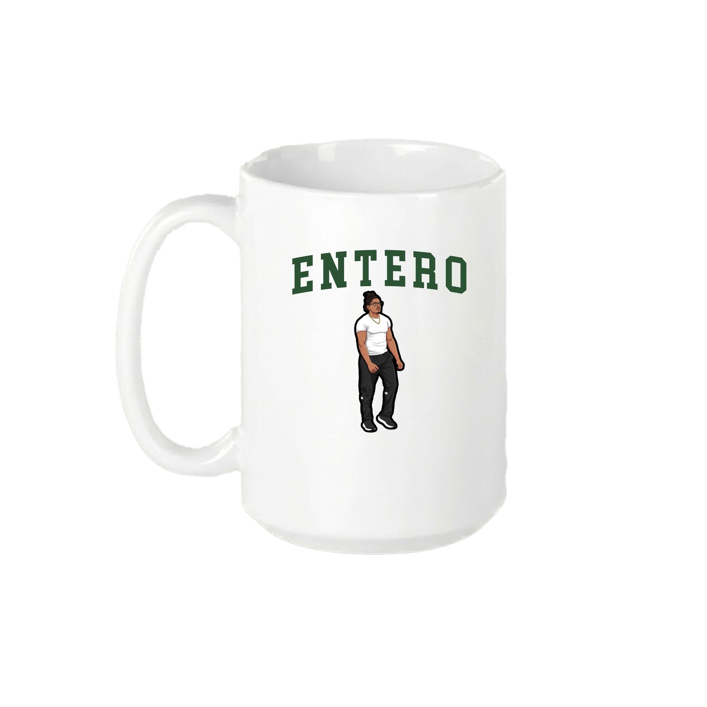 15oz Coffee Mug — Shirsey in White