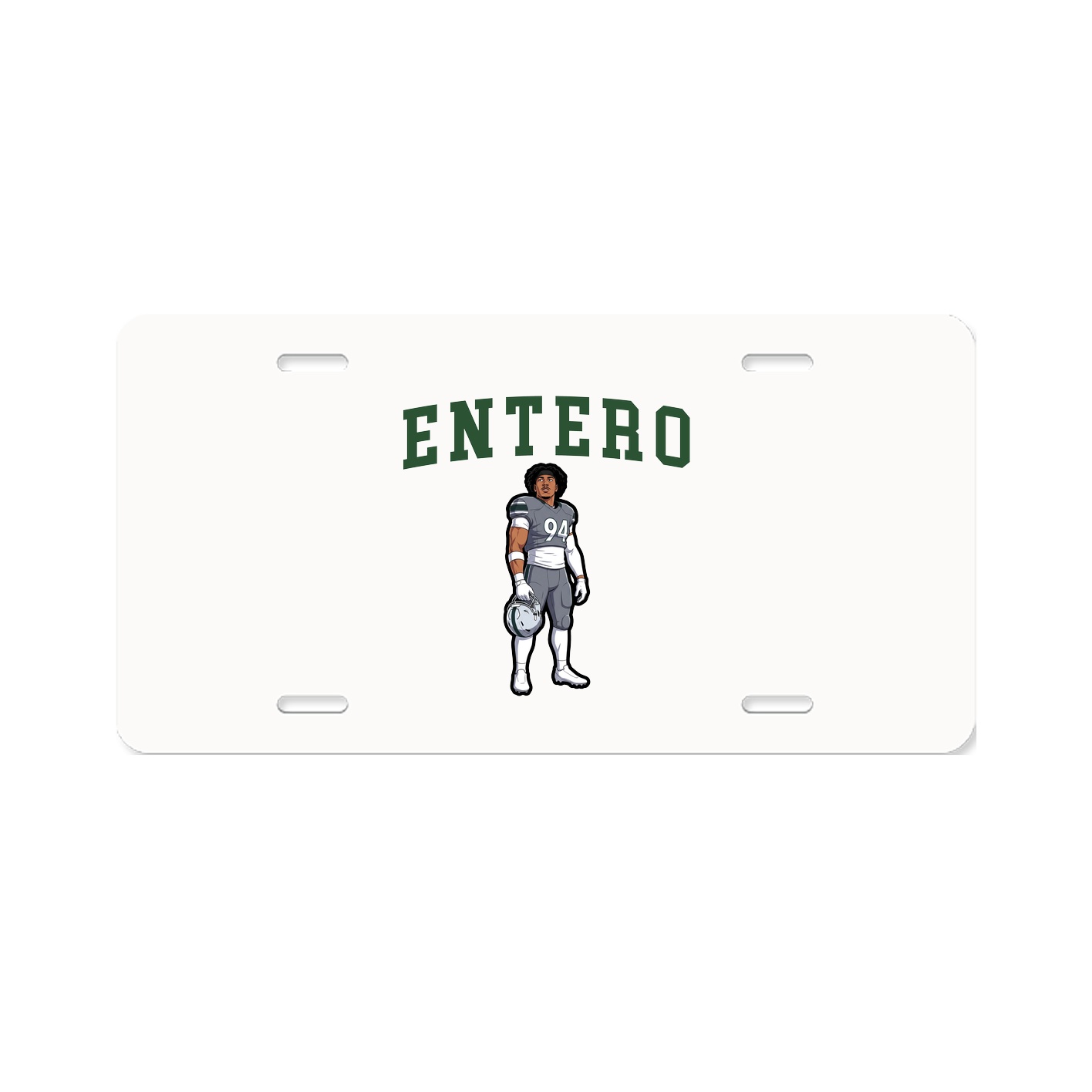 License Plate — Shirsey in Classic