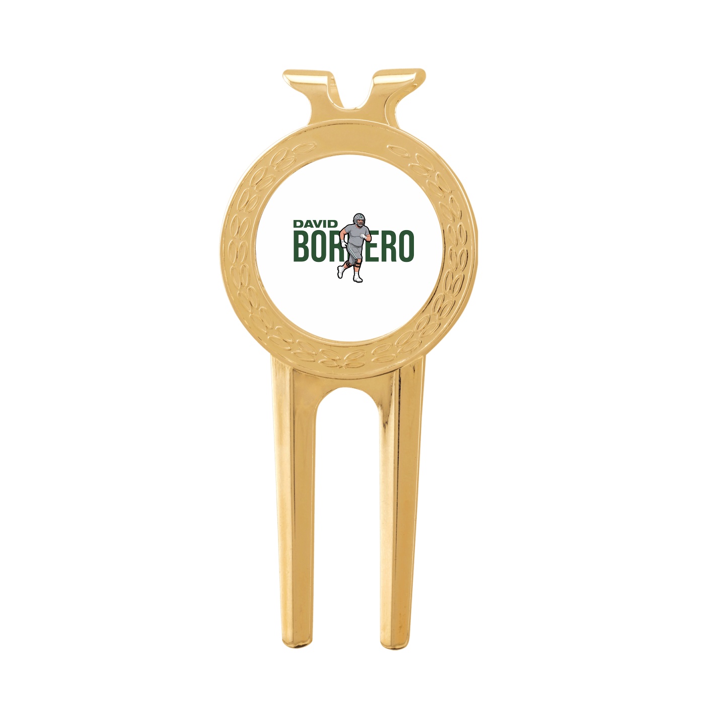 Divot Tool with Ball Marker — Player Name in Classic