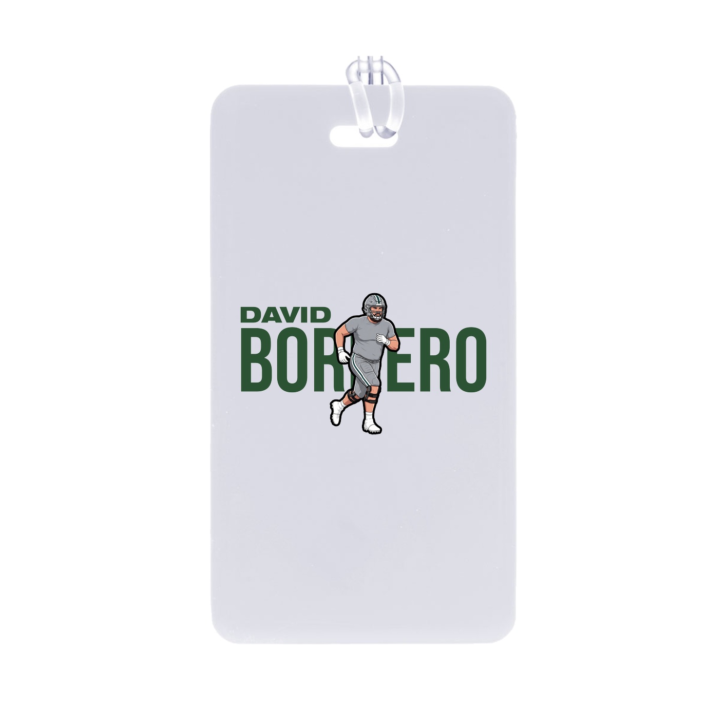 Bag Tag — Player Name in Classic