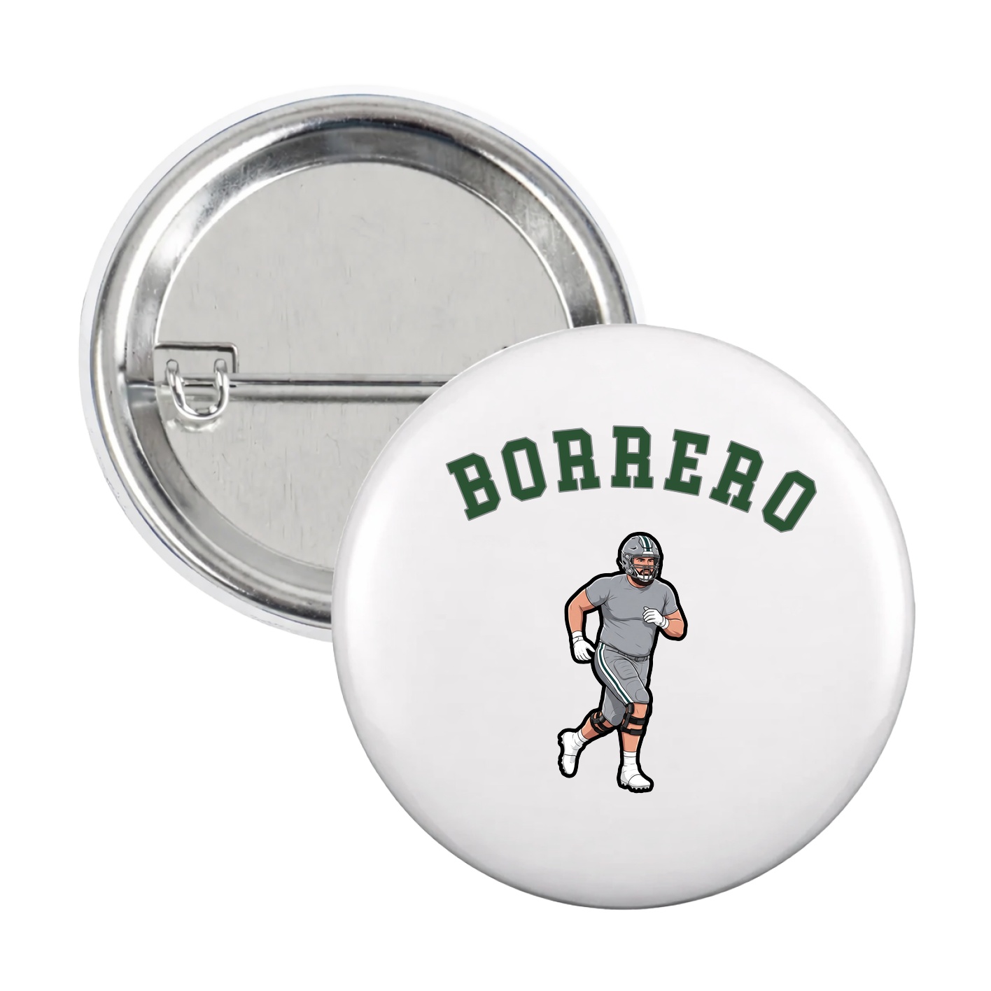 Game Day Button — Shirsey Arch in White